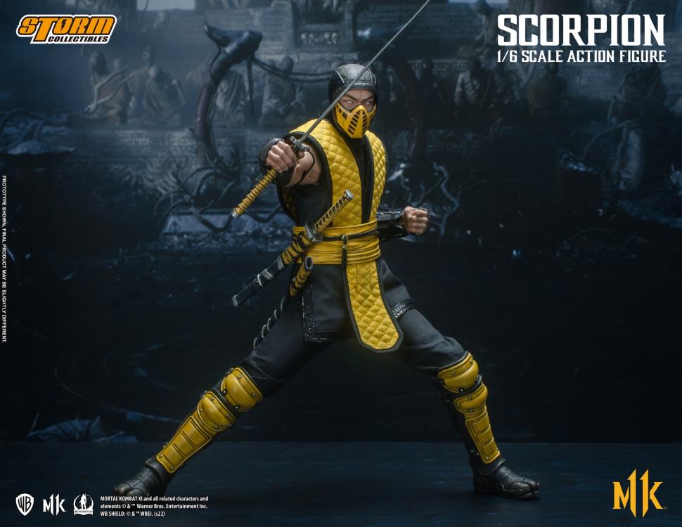 Storm Collectibles Mortal Kombat 11  Scorpion 1/6 Scale Figure
