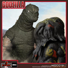 Godzilla vs Hedorah 5 Points XL Godzilla & Hedorah (Final & Flying Forms) Figure Boxed Set