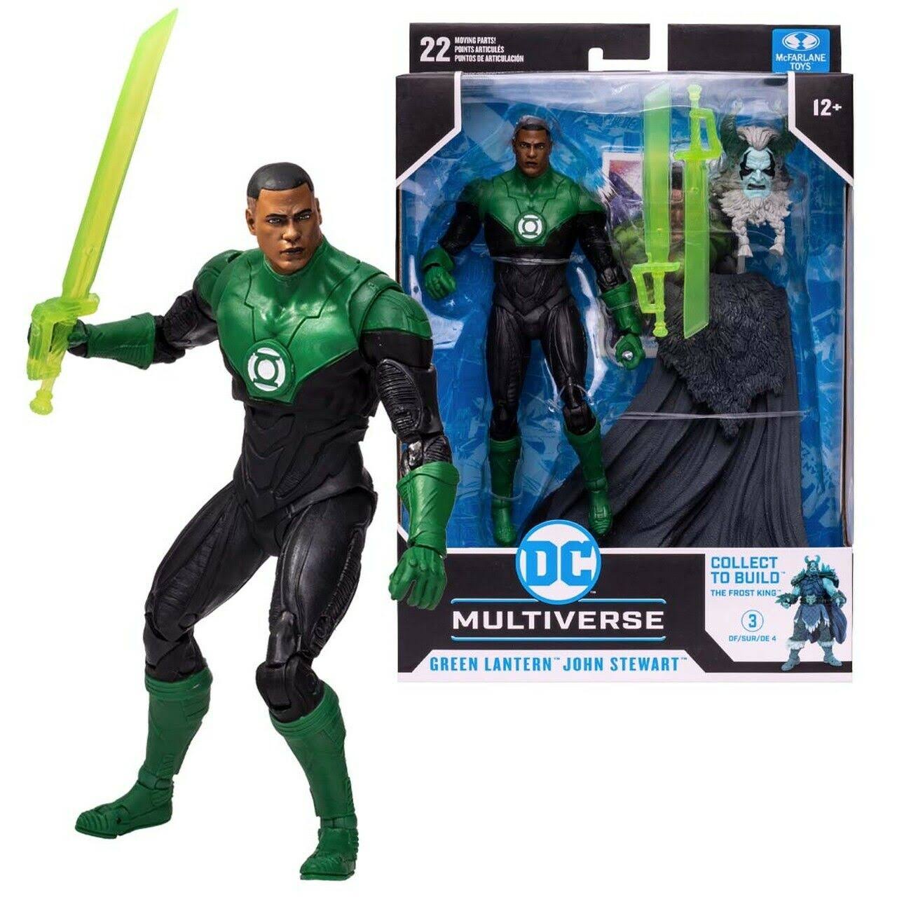 Dc Multiverse Justice League Ew The Frost King Build-a-fig Wave 7