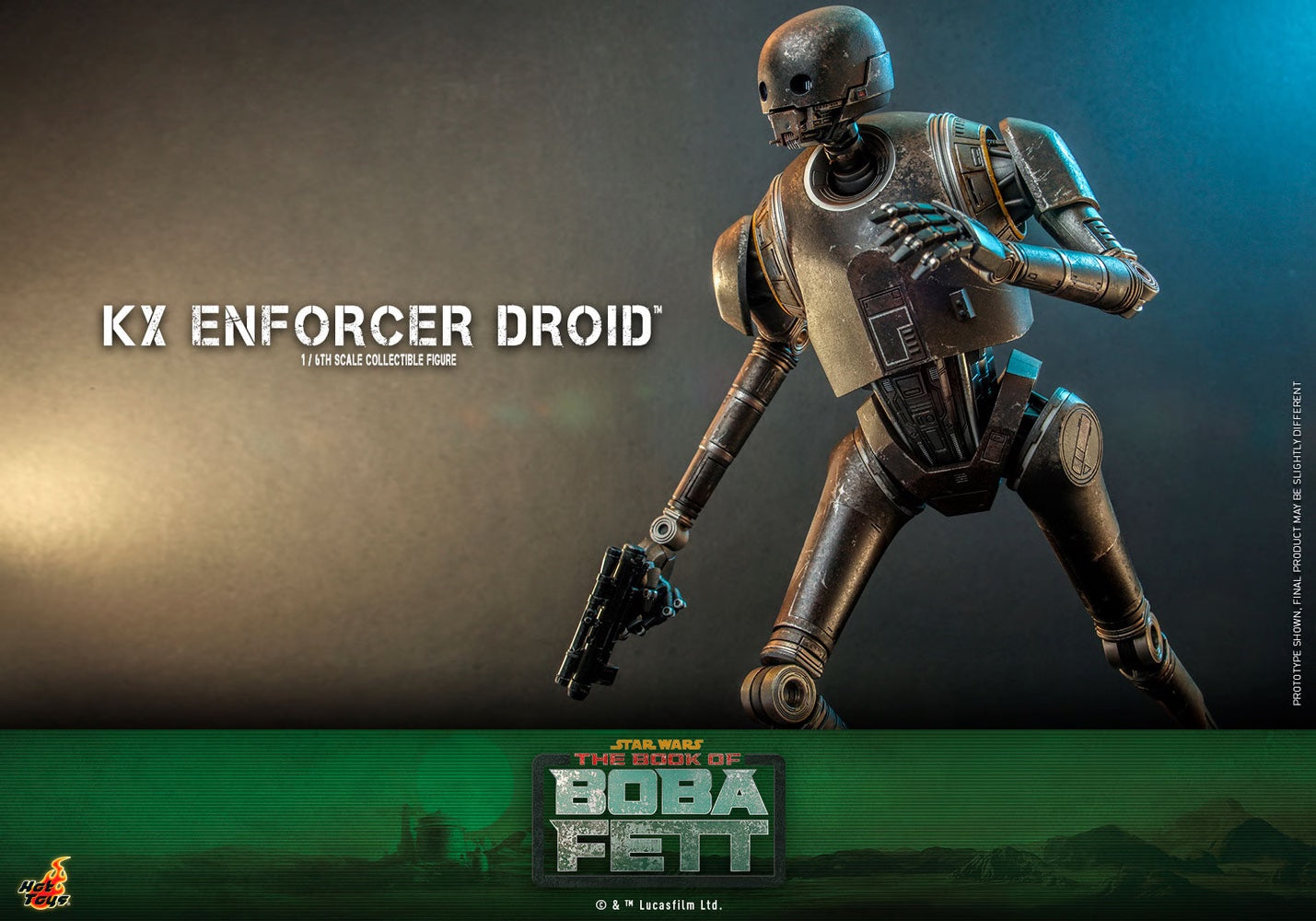 KX ENFORCER DROID Sixth Scale Figure by Hot Toys