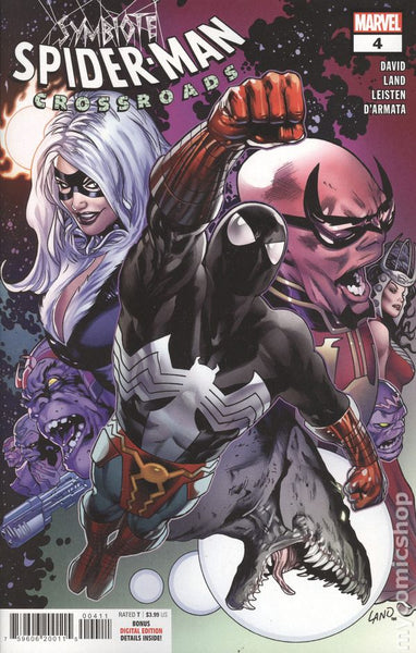Symbiote Spider-Man Crossroads (2021 Marvel) #4A
