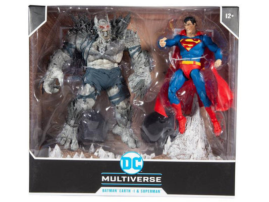 Dark Nights: Metal DC Multiverse Batman Earth -1 (The Devastator) & Superman Two-Pack