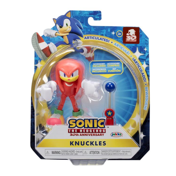 Sonic The Hedgehog 30th Anniversary Wave 6 4" Set of 4 Figures