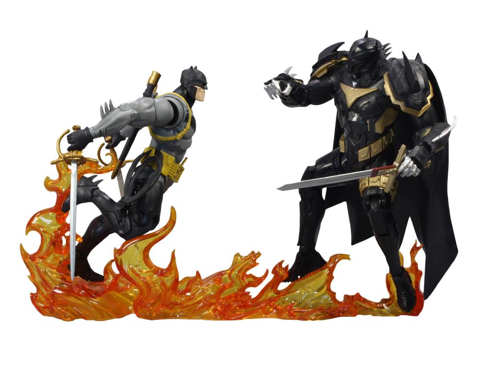 Batman: Curse of the White Knight DC Multiverse Batman vs. Azrael Batman Armor Two-Pack