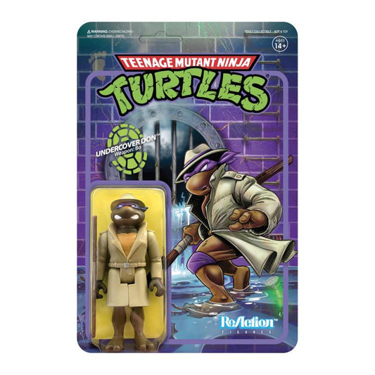 TMNT ReAction Undercover Donatello Figure