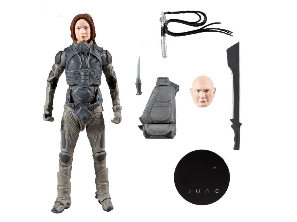 Dune (2020) Set of 4 Action Figures (Build-a-Beast Rabban)