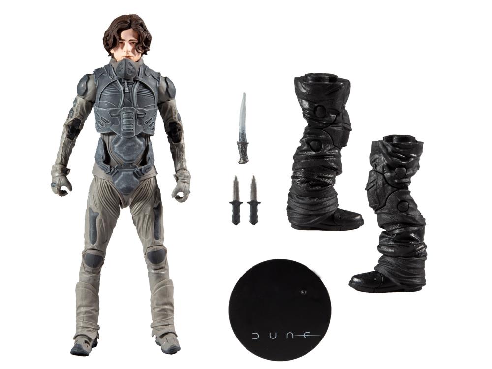 Dune (2020) Set of 4 Action Figures (Build-a-Beast Rabban)
