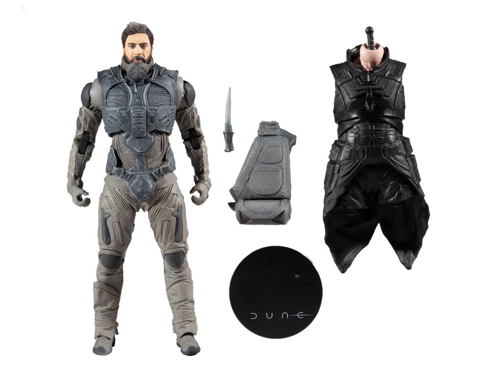 Dune (2020) Set of 4 Action Figures (Build-a-Beast Rabban)
