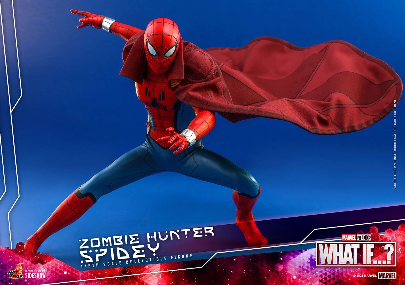 ZOMBIE HUNTER SPIDEY Sixth Scale Figure by Hot Toys