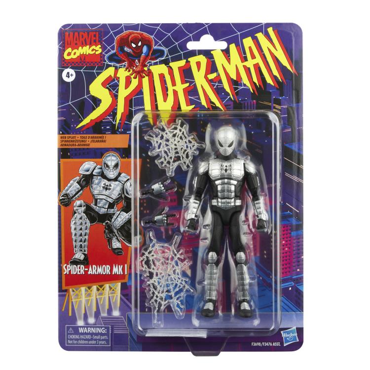 Spider-Man Marvel Legends Retro Collection Wave 2 Set of 6 Figures