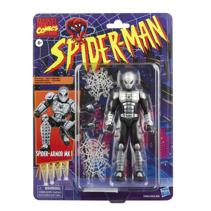 Spider-Man Marvel Legends Retro Collection Wave 2 Set of 6 Figures