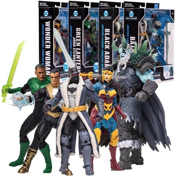 Dc Multiverse Justice League Ew The Frost King Build-a-fig Wave 7