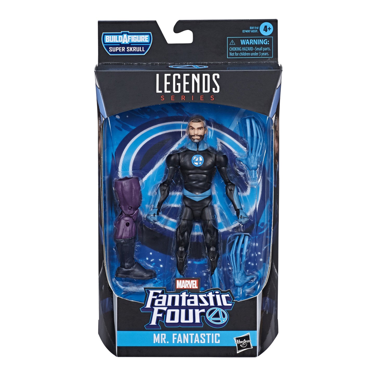 Fantastic Four Marvel Legends Wave 1 Set of 6 Figures (Super Skrull BAF)