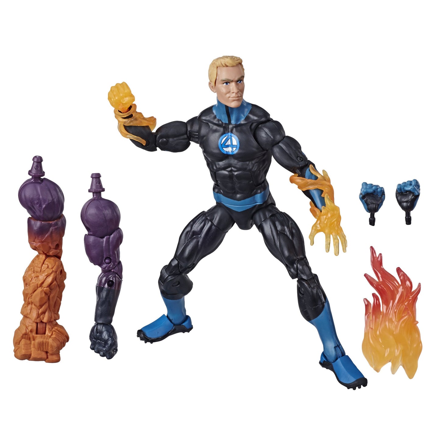 Fantastic Four Marvel Legends Wave 1 Set of 6 Figures (Super Skrull BAF)