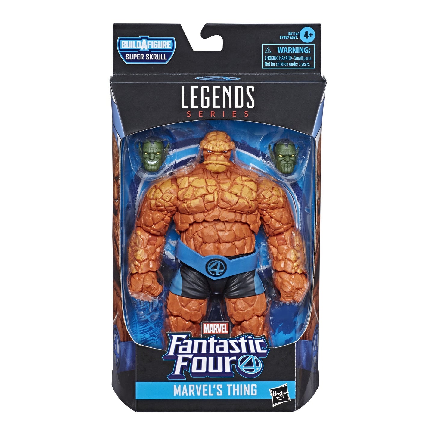 Fantastic Four Marvel Legends Wave 1 Set of 6 Figures (Super Skrull BAF)