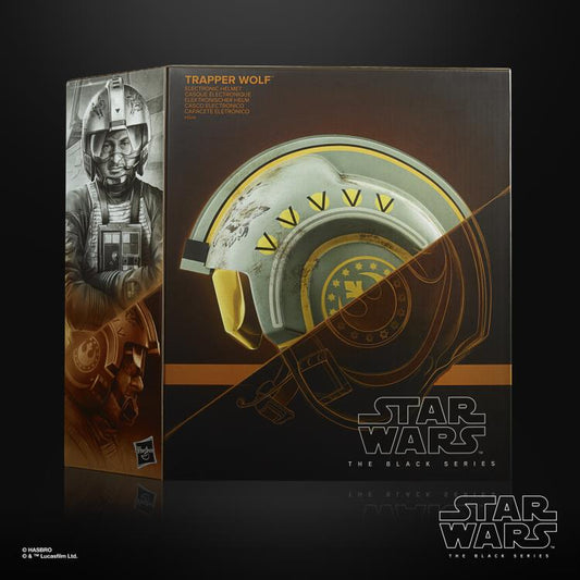 Star Wars: The Black Series Trapper Wolf X-Wing Pilot (The Mandalorian) 1:1 Scale Wearable Helmet (Electronic)