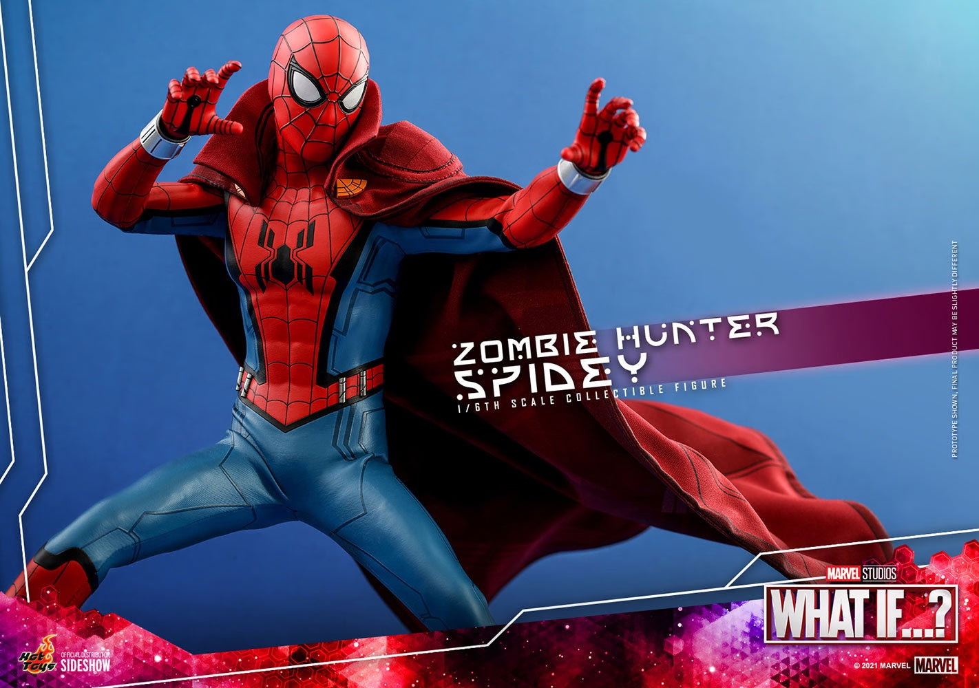 ZOMBIE HUNTER SPIDEY Sixth Scale Figure by Hot Toys