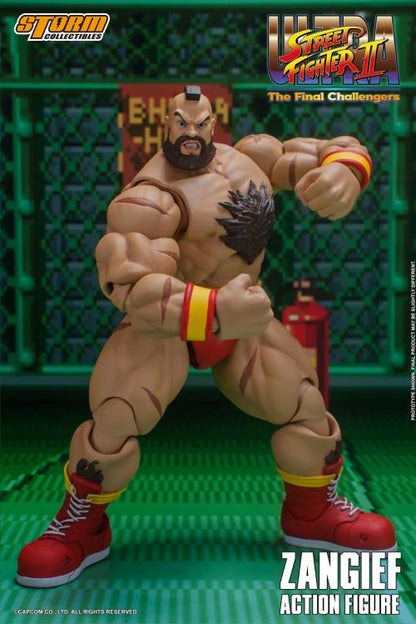 Ultra Street Fighter II: The Final Challengers Zangief 1/12 Scale Figure