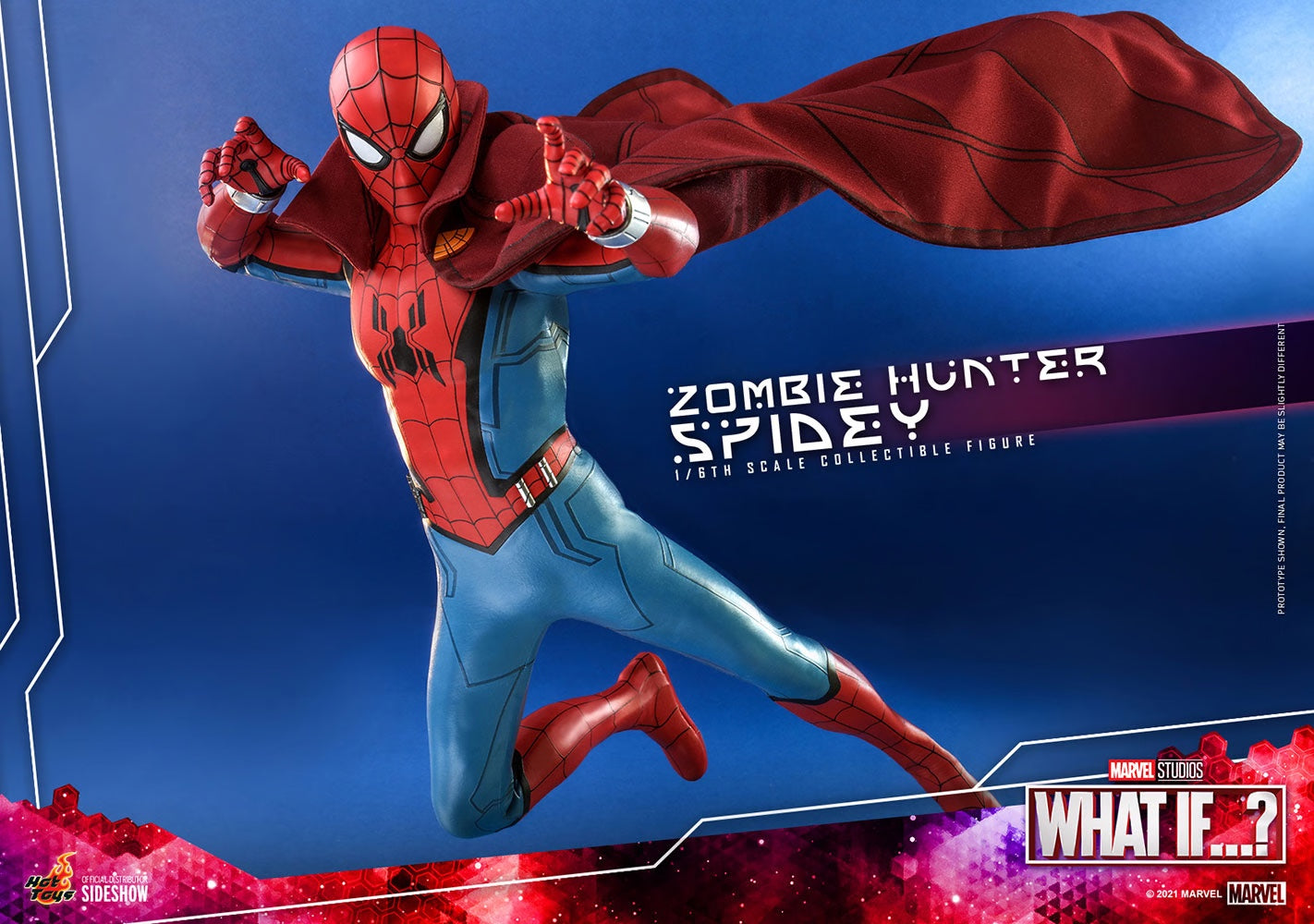 ZOMBIE HUNTER SPIDEY Sixth Scale Figure by Hot Toys