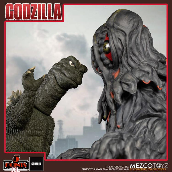 Godzilla vs Hedorah 5 Points XL Godzilla & Hedorah (Final & Flying Forms) Figure Boxed Set
