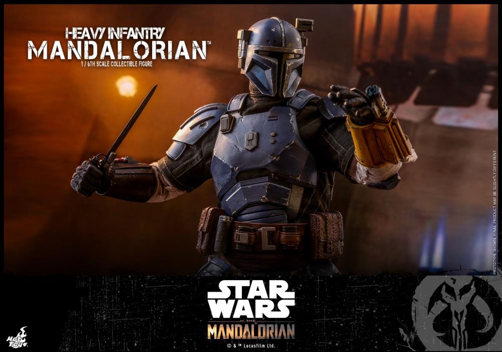 The Mandalorian Heavy Infantry Mandalorian 1/6 Scale Collectible Figure