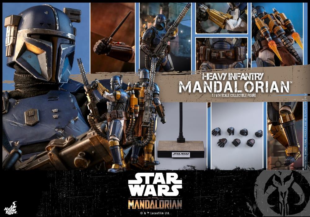 The Mandalorian Heavy Infantry Mandalorian 1/6 Scale Collectible Figure