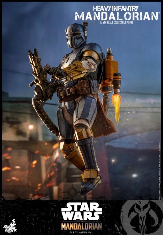 The Mandalorian Heavy Infantry Mandalorian 1/6 Scale Collectible Figure