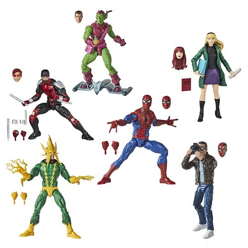 Spider-Man Retro Marvel Legends 6-Inch Action Figures Wave 1