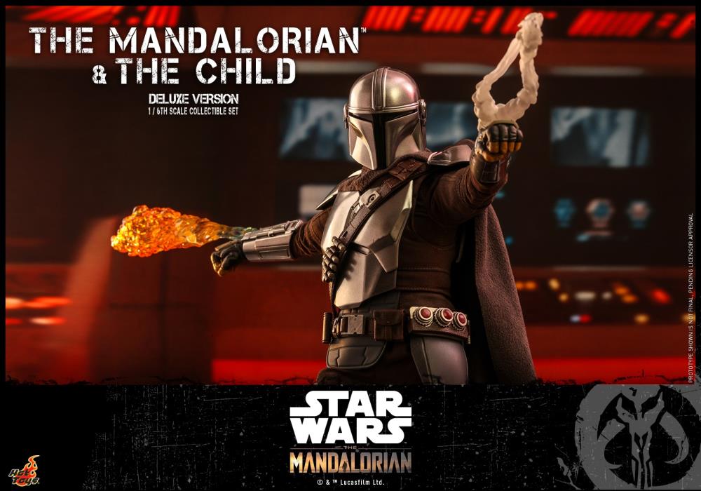 The Mandalorian & Child (Deluxe Ver.) 1/6 Scale Collectible Figure