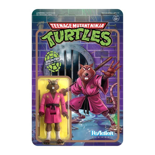 TMNT ReAction Splinter Figure