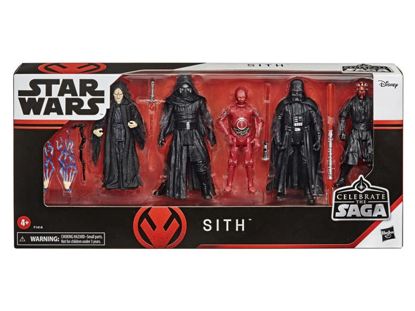 Star Wars Celebrate the Saga Sith 3.75" Pack of 5 Figures