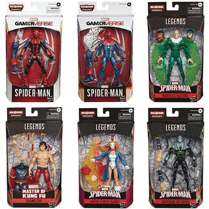 Spider-Man Marvel Legends Wave 11 Set of 6 Figures (Demogoblin BAF)