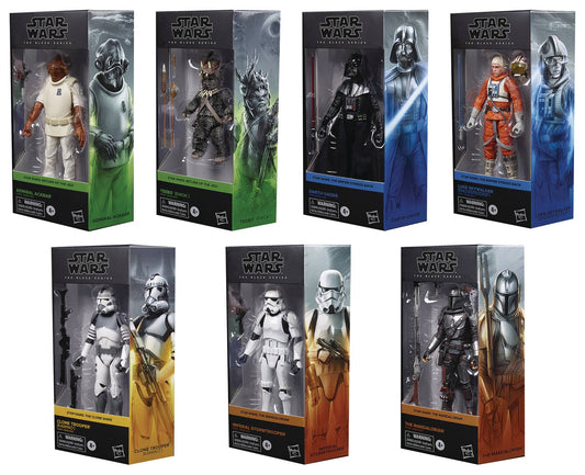 Star Wars: The Black Series 6in. Wave 35 Set of 7 Figs