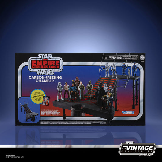 STAR WARS  E5 VINTAGE 3-3/4IN SCALE CARBONITE CHAMBER PLAYSET