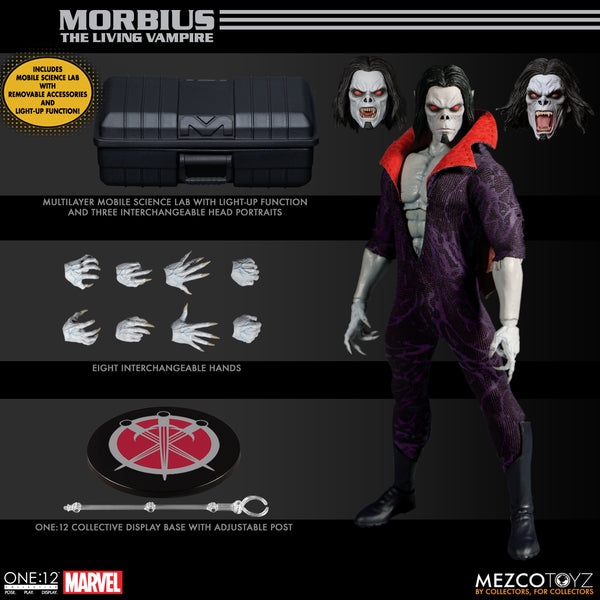 ONE-12 COLLECTIVE MARVEL MORBIUS by MEZCO