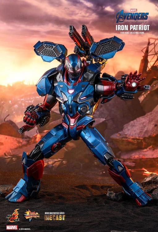 Avengers: Endgame Iron Patriot Sixth Scale Collectible Figure by Hottoys