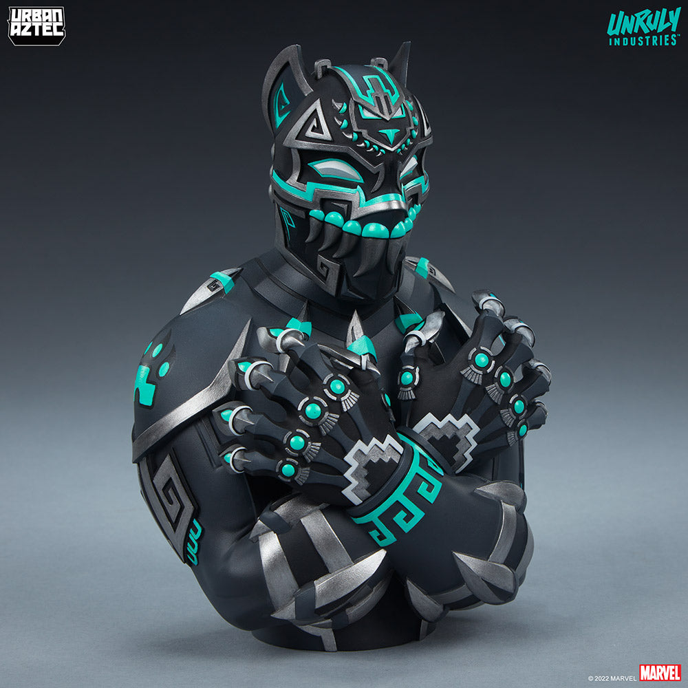 Black Panther Designer Collectible Bust by Unruly Industries