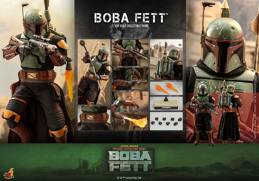 Boba Fett Sixth Scale Figure by Hot Toys