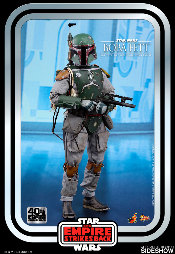 Boba Fett Sixth Scale Figure by Hot Toys 40th Anniversary Collection