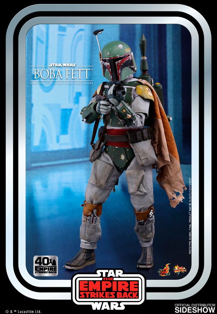 Boba Fett Sixth Scale Figure by Hot Toys 40th Anniversary Collection