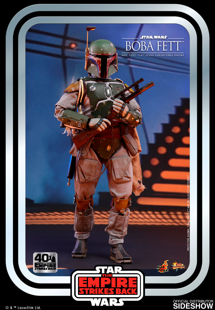 Boba Fett Sixth Scale Figure by Hot Toys 40th Anniversary Collection