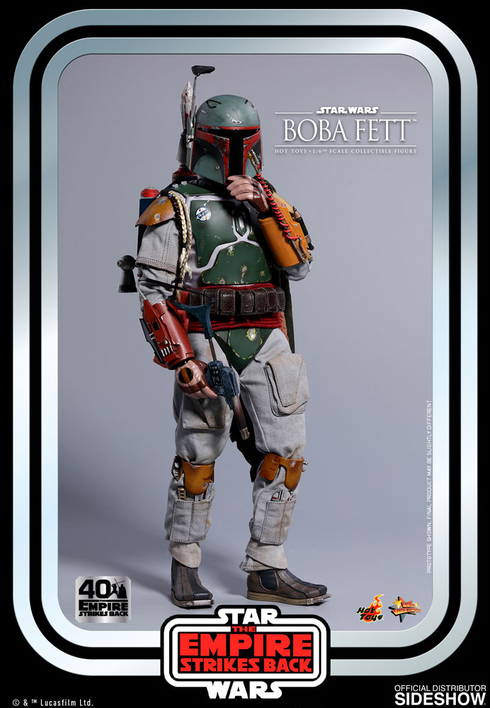 Boba Fett Sixth Scale Figure by Hot Toys 40th Anniversary Collection