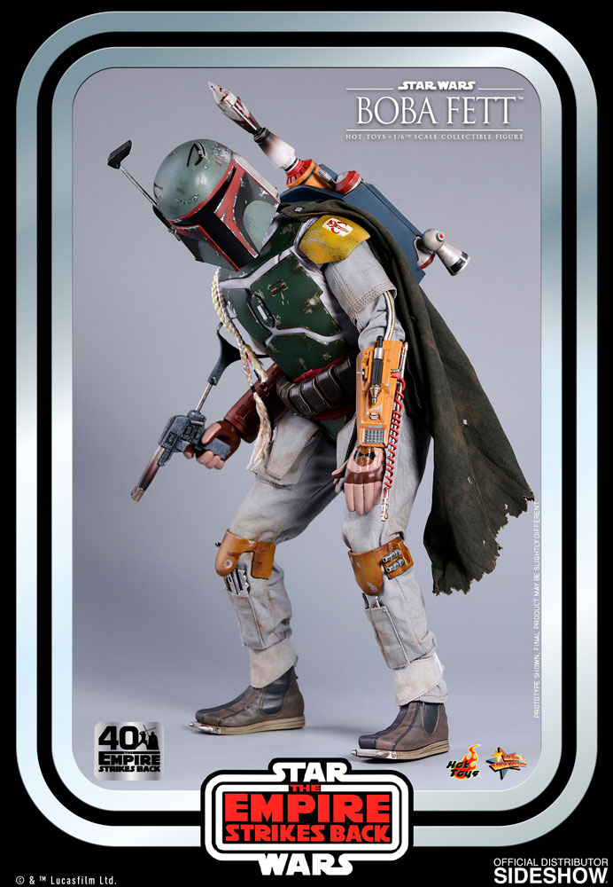 Boba Fett Sixth Scale Figure by Hot Toys 40th Anniversary Collection