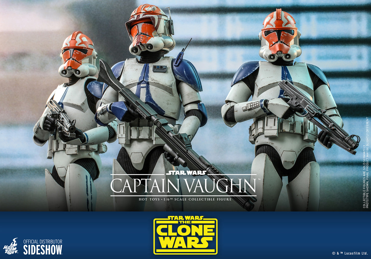 Captain Vaughn Sixth Scale Figure by Hot Toys