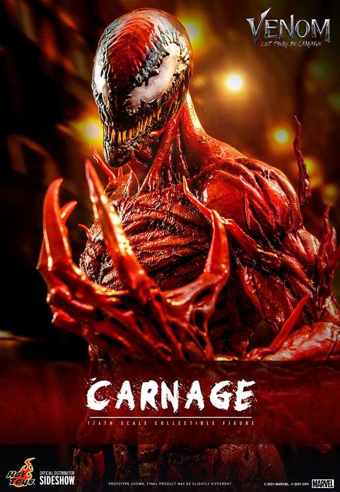 Carnage Sixth Scale Figure by Hot Toys