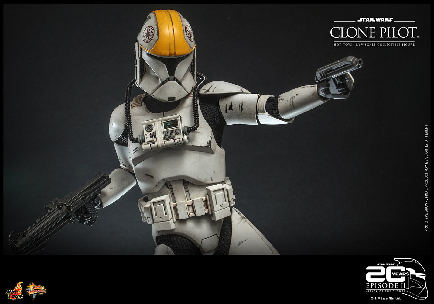 Clone Pilot Sixth Scale Figure by Hot Toys