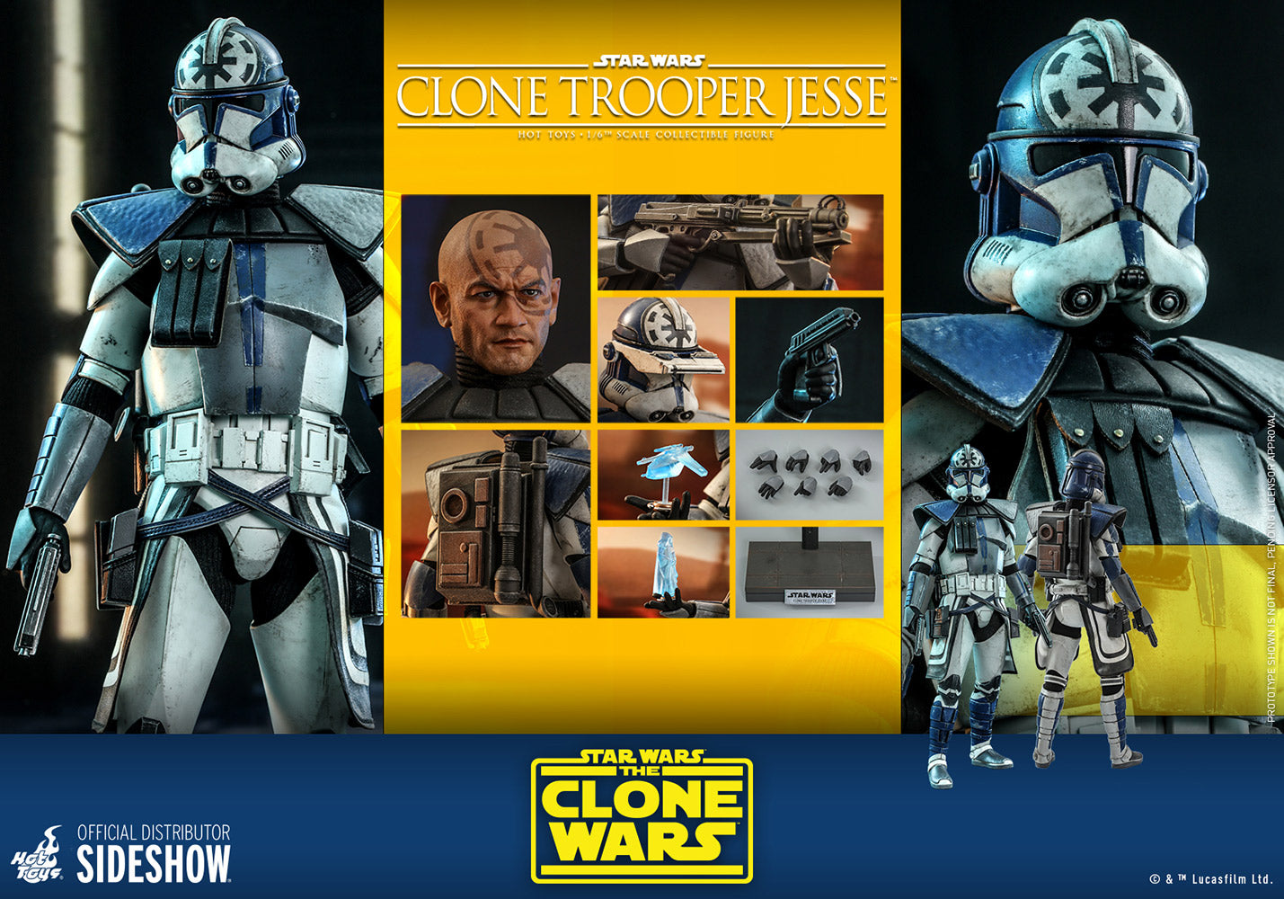 Clone Trooper Jesse Sixth Scale Figure by Hot Toys