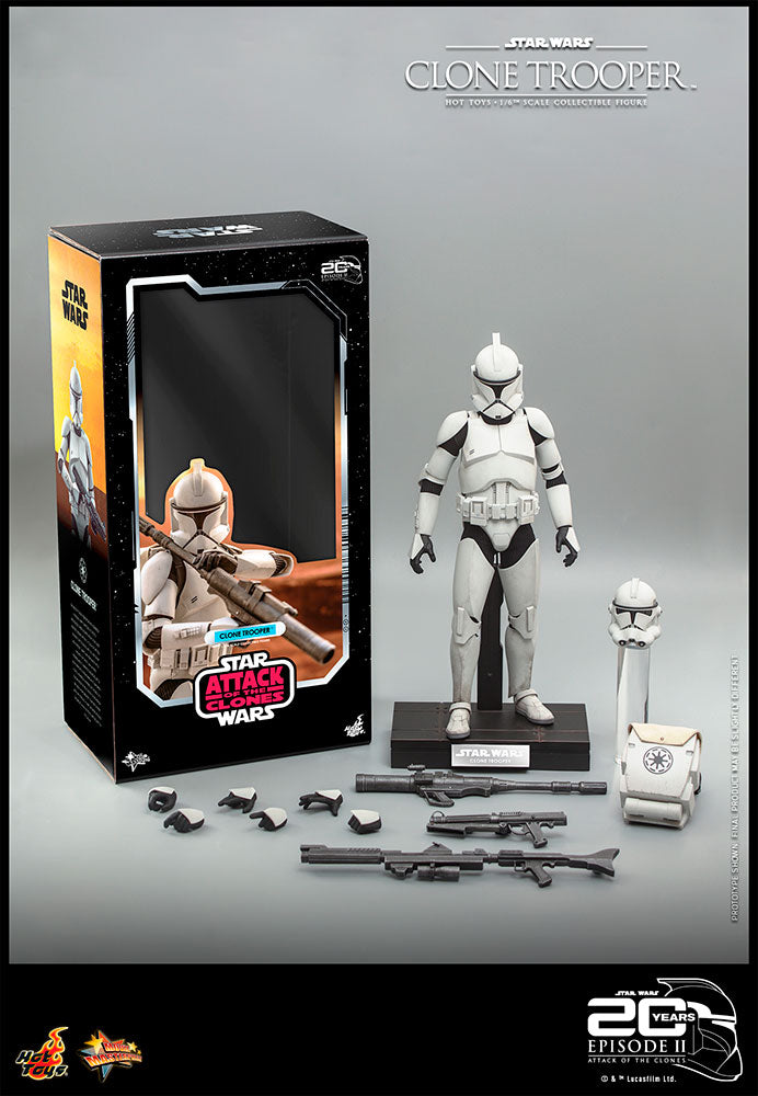 Clone Trooper Sixth Scale Figure by Hot Toys