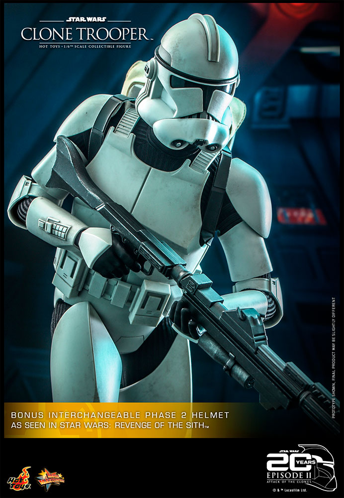 Clone Trooper Sixth Scale Figure by Hot Toys