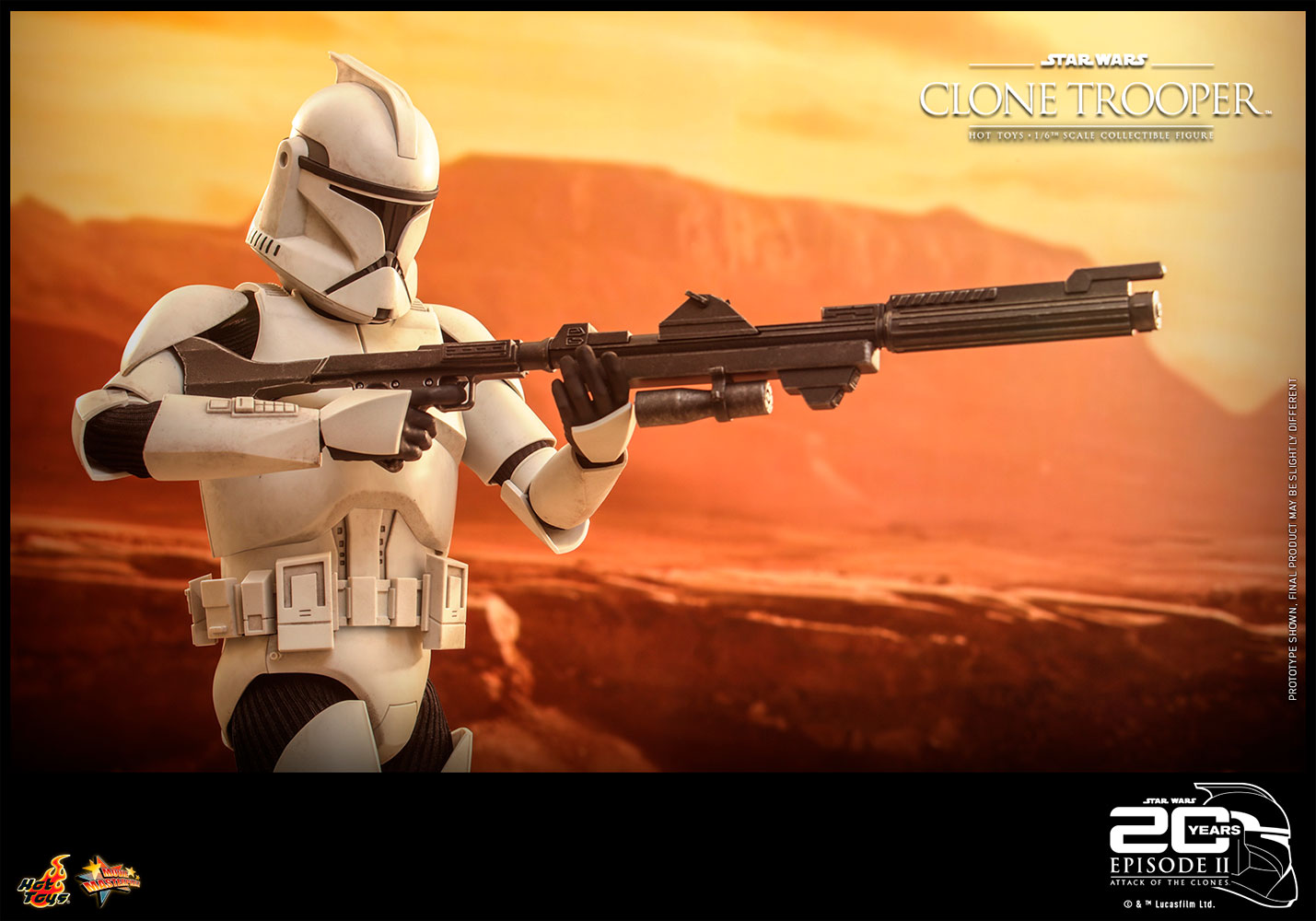Clone Trooper Sixth Scale Figure by Hot Toys